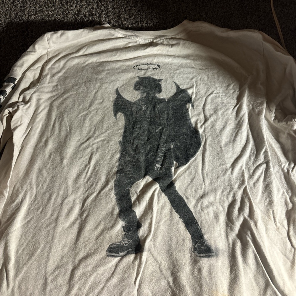 Graphic Print White T-Shirt